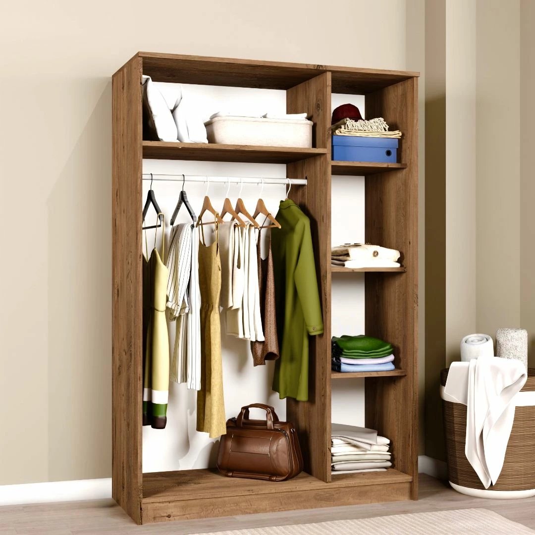 Dollap rrobash, ngjyrë Atlantic Pine, Skye Decor, Kardelen 1600-119