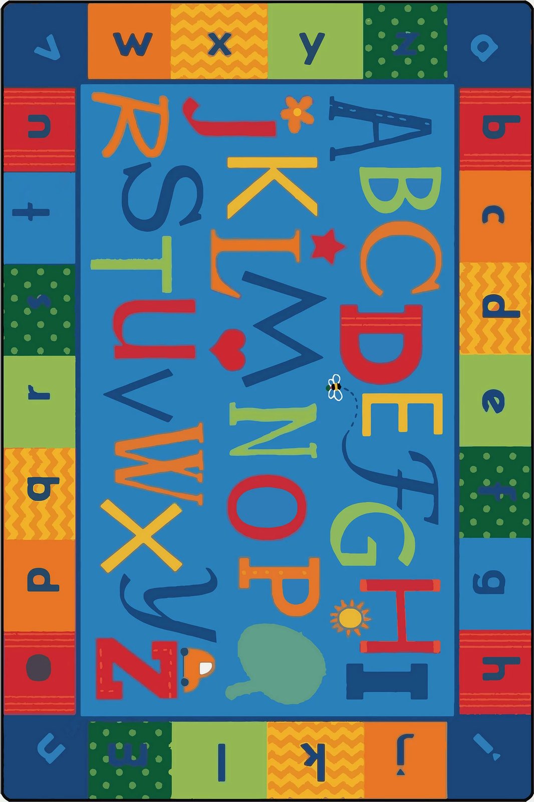 Qilim për fëmijë, shumëngjyrësh, 120x180cm, Conceptum Hypnose, WOOKECE150