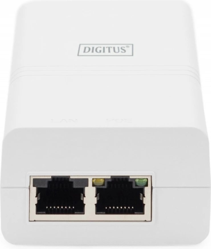 PoE furnizues energjie Digitus DN-95131, 48V, 15.4W, Gigabit, i bardhë