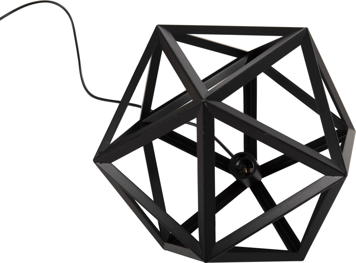 Llambë varëse tavani, metal i zi, FH4073, 30x30x35H cm Llambë varëse tavani, metal i zi, FH4073, 30x30x35H cm