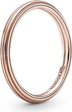 Unazë PANDORA ME Collection për femra, rozë e artë