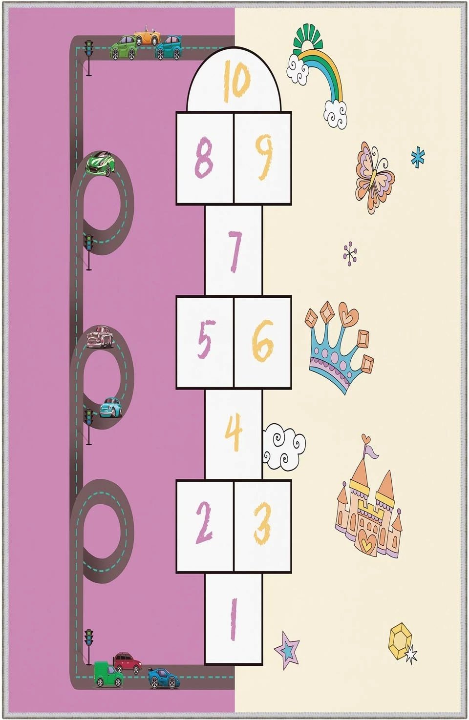 Qilim për korridor, shumëngjyrësh, Conceptum Hypnose, HMNT464, 100x200cm