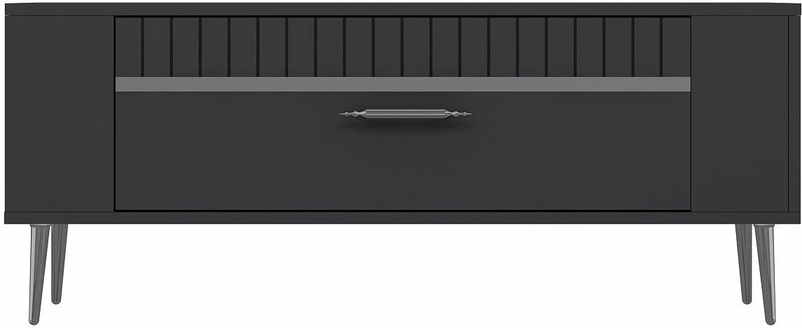 Komodë TV Skye Decor, Retrolp1, anthracite, silver