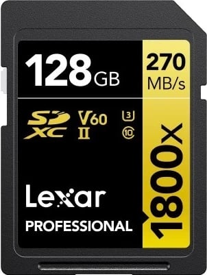 Kartë memorie Lexar SDXC, 128GB 