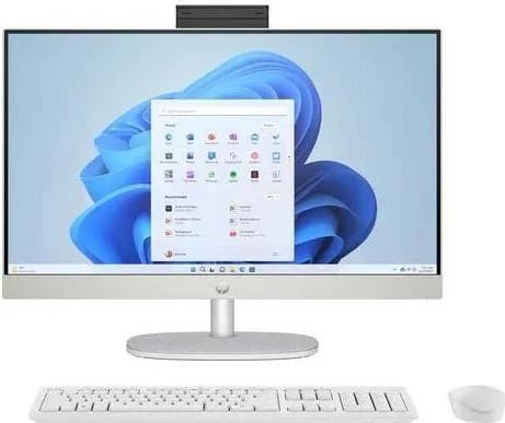 Kompjuter HP All-in-One 24-cr0015nw, Core i3-N300, 8GB, 256GB, Win11Home, Bardhë