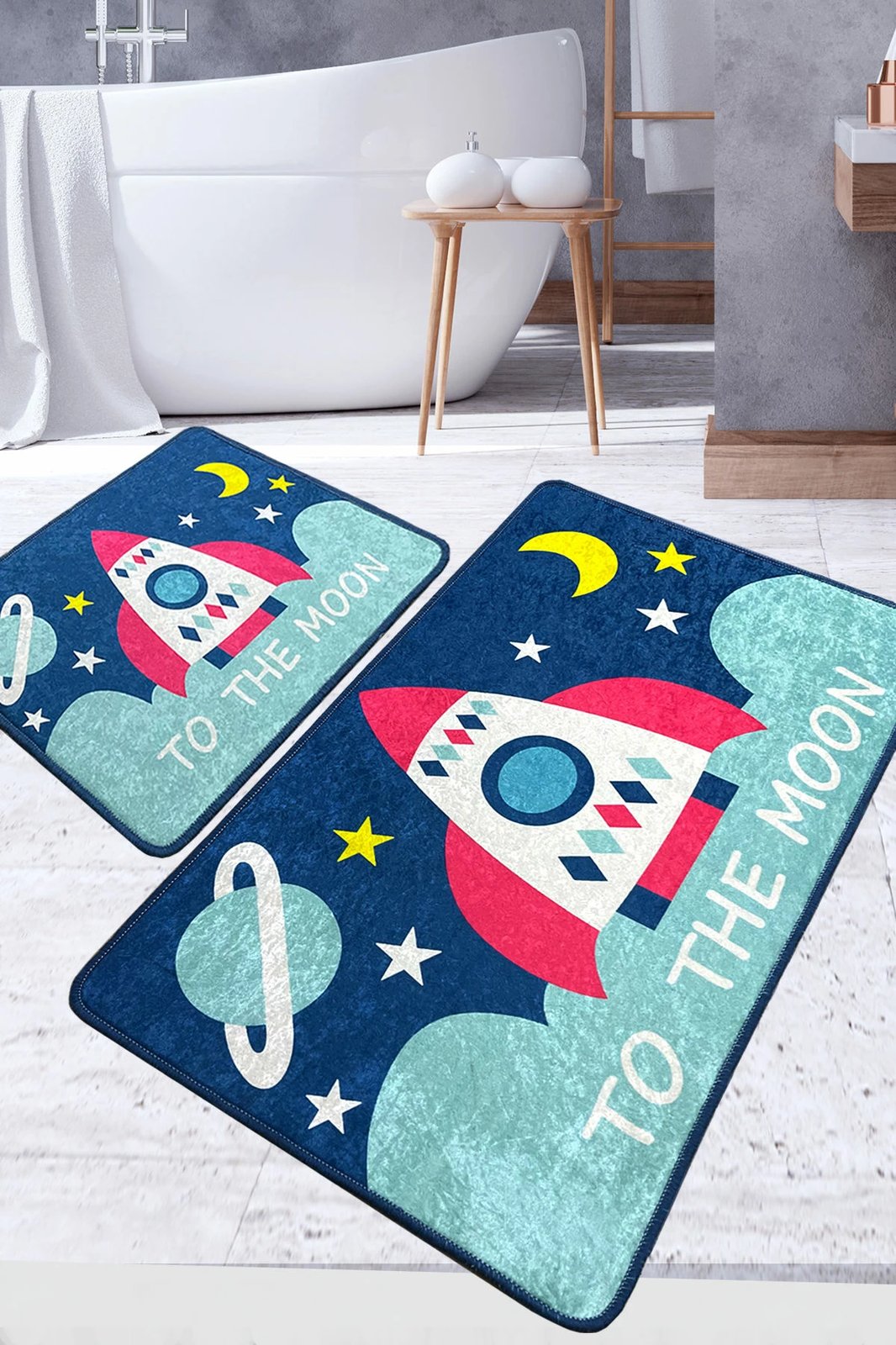 Set tapetash për banjo (2 copë), Mijölnir, Namoon, shumëngjyrëshe