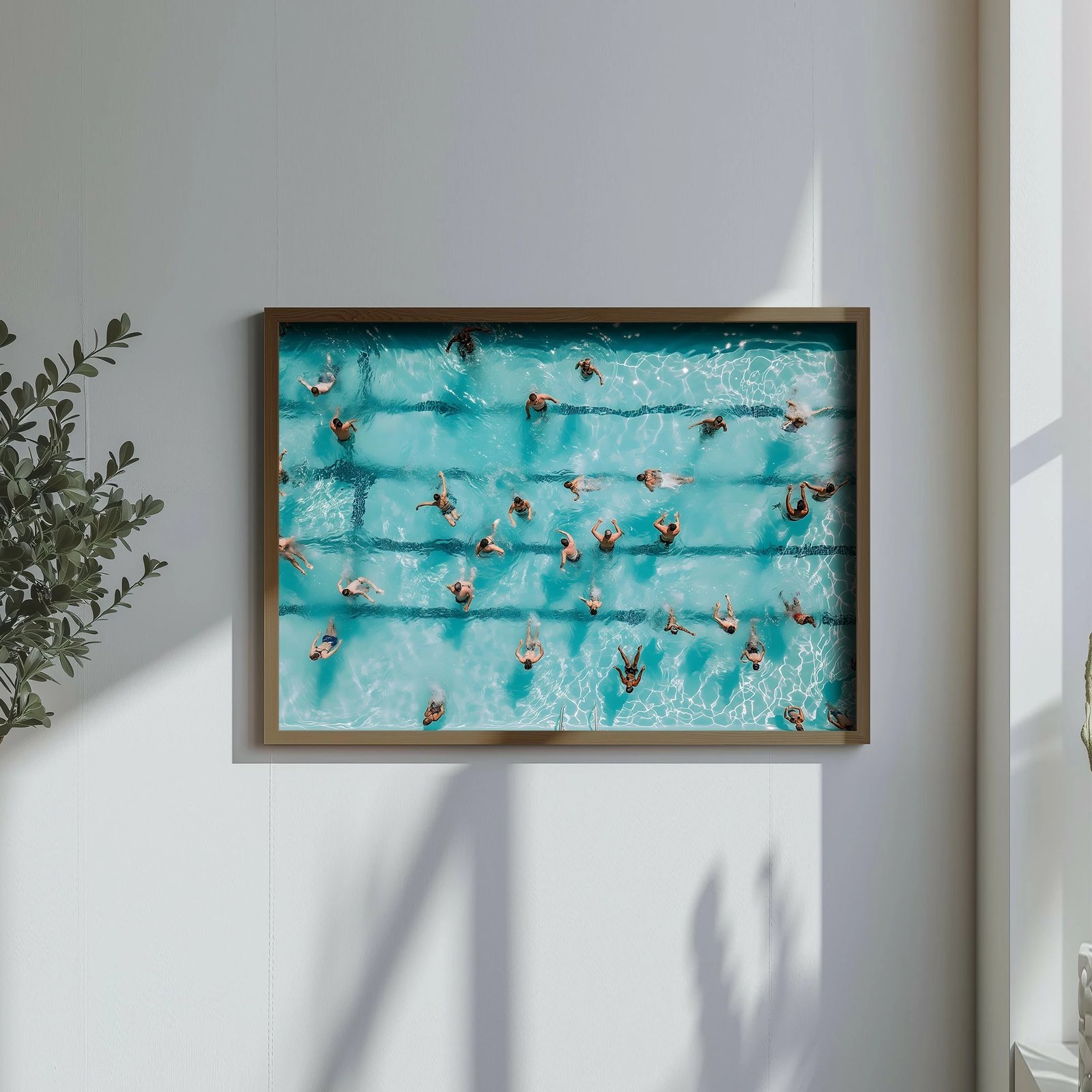 Pikturë dekorative me kornizë MDF, Wallity, GE095-L