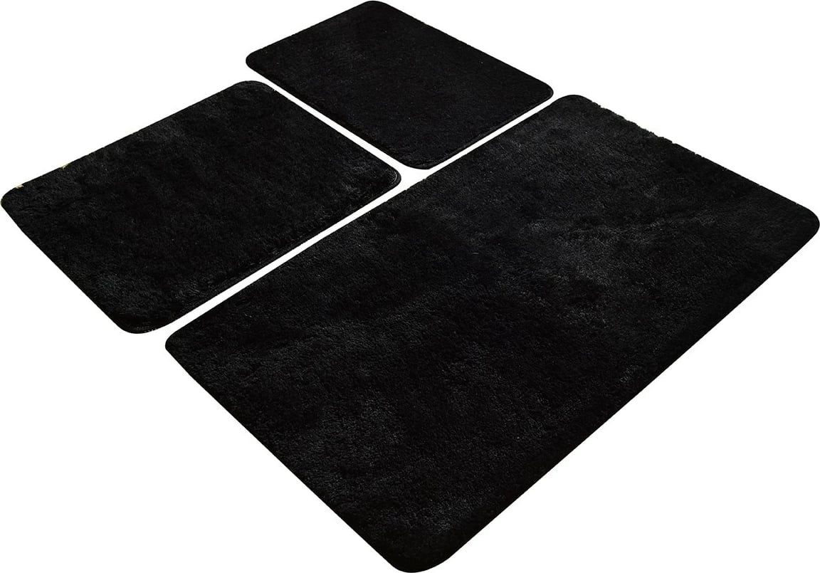 Set tapetesh për banjo akrilik (3 copë), Mijölnir, Havai, e zezë Set tapetesh për banjo akrilik (3 copë), Mijölnir, Havai, e zezë