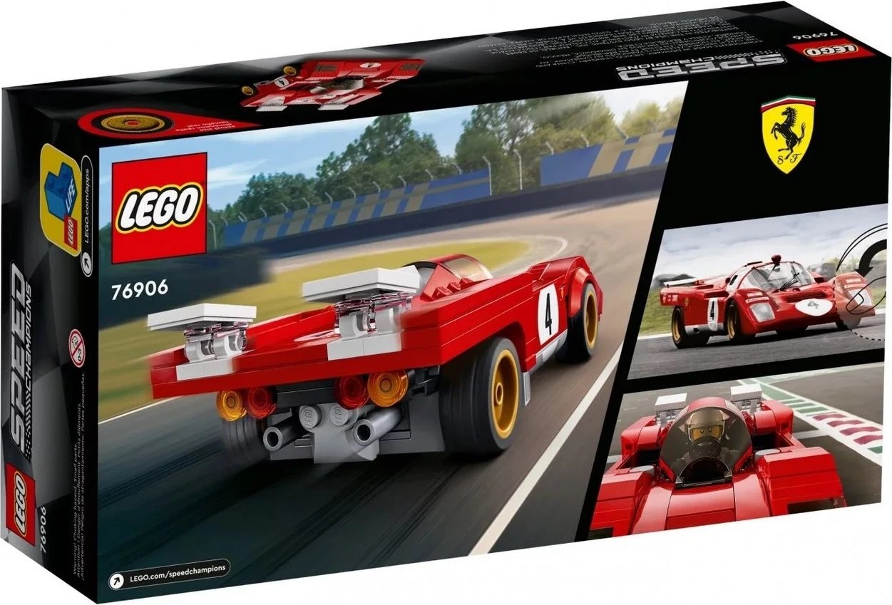 Loder Lego ferarri 76906 512 M, e kuqe