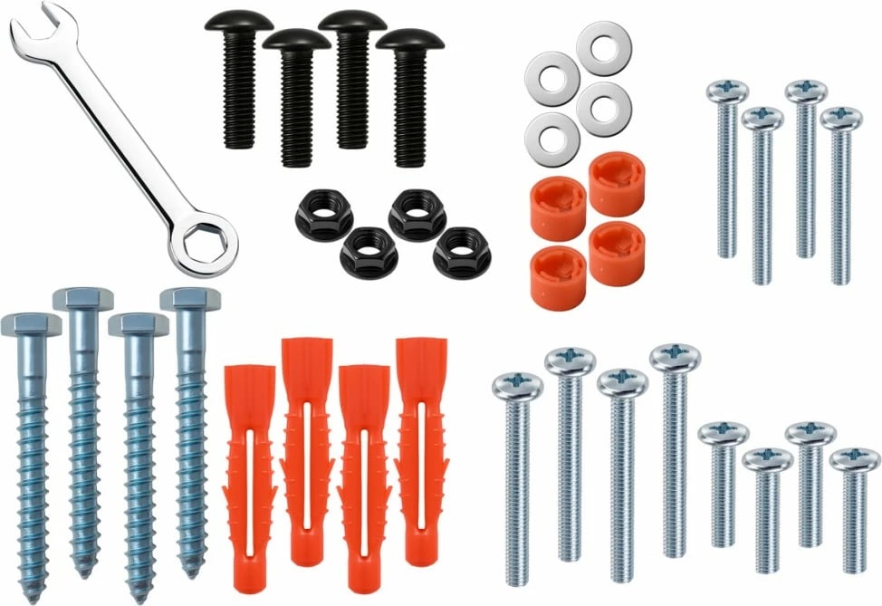 Mbajtës muri TV ART RAMT AR-98 40-75", 45 kg, rregullim vertikal/horizontal, distancë 58-500 mm, VESA 600x400, e zezë