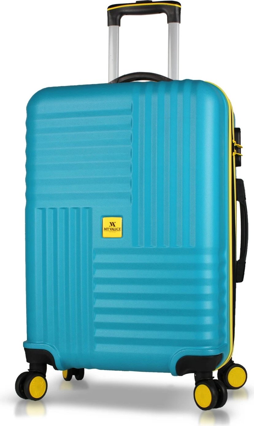 Valixhe udhëtimi, ngjyrë turquoise, Zoozie Bags, 8678