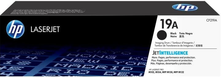 Njësi drumi HP 19A CF219A për LaserJet M102/M104/M130/M132, e zezë, 1 copë