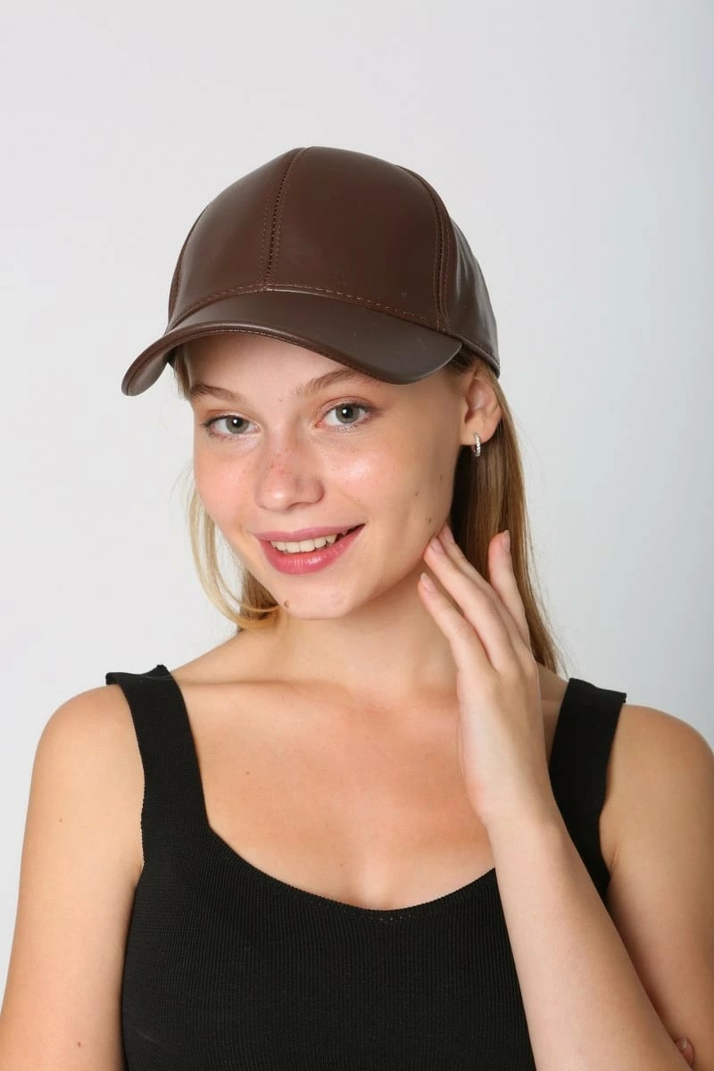 Kapelë për gra, ngjyrë kafe, Jumeon, Spk1104