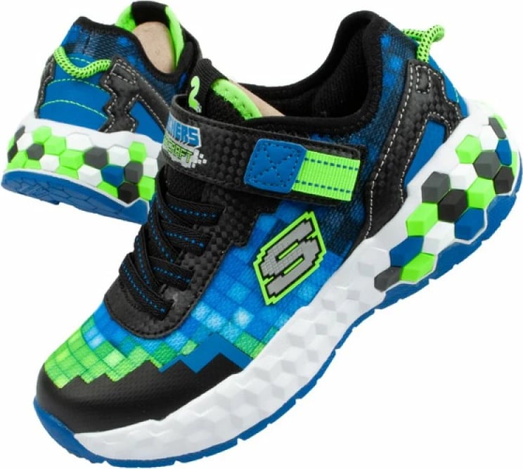 Atlete për fëmijë Skechers Minecraft me LED
