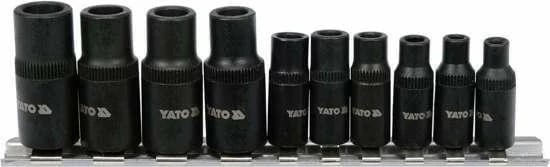 Set dopsash impakti Yato YT-29280, 10 copë