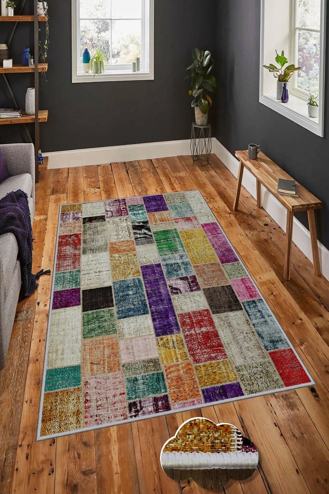 Qilim shumëngjyrësh Conceptum Hypnose, Hmnt806, 60x100cm