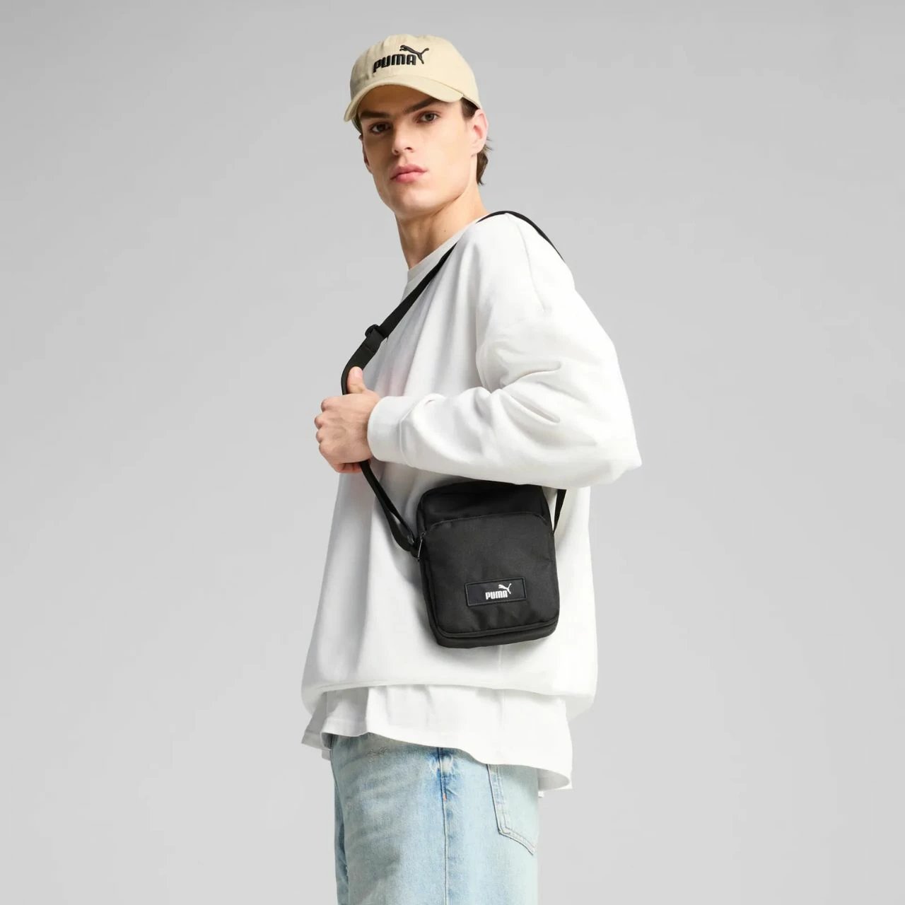 Çantë krahu unisex Puma, e zezë