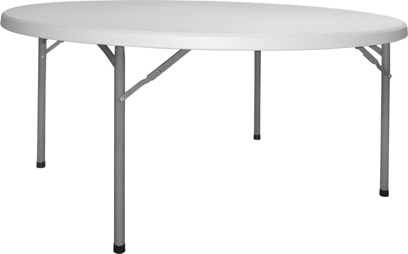 Tavolinë e rrumbullakët për konferenca FH5062 Φ122x74cm, këmbë të palosshme