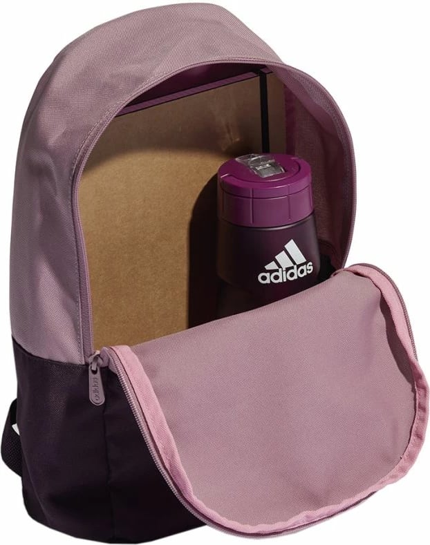 Çantë shpine për fëmijë adidas, rozë-burgundy