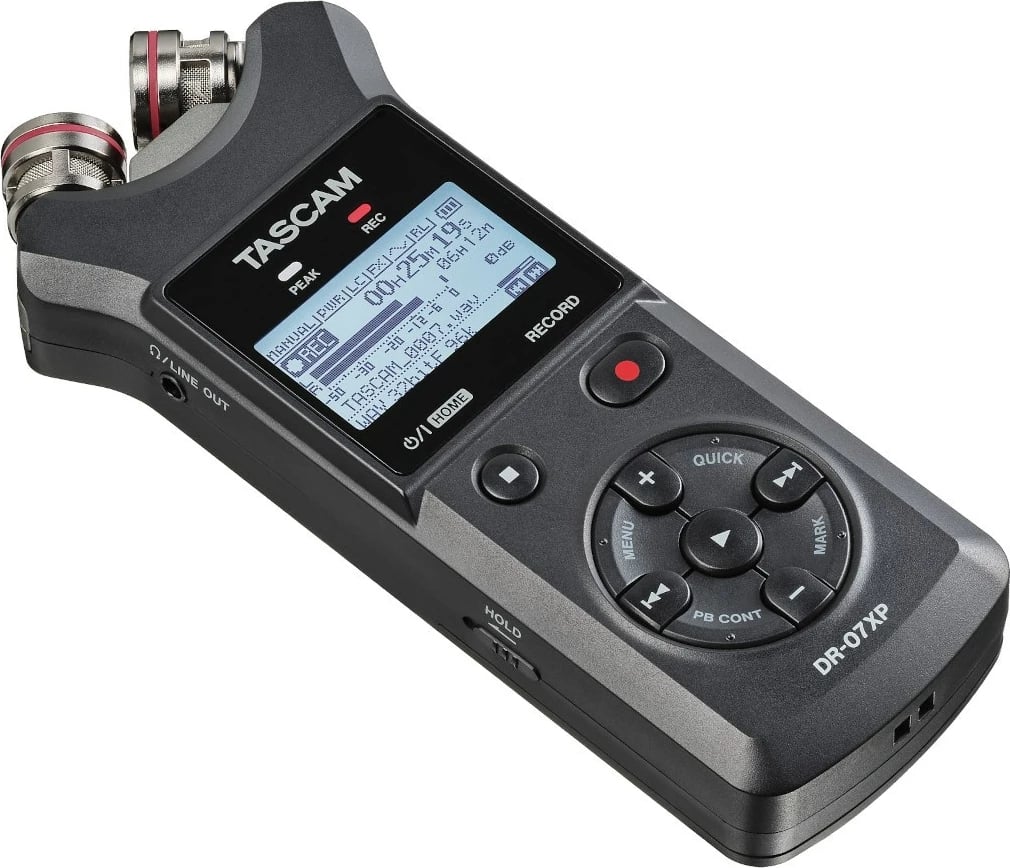 Regjistrues portativ TASCAM DR-07XP, USB Type-C, i zi