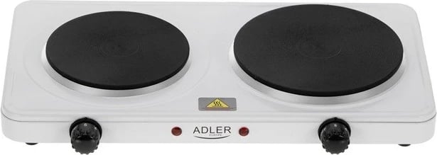 Sobë elektrike Adler AD 6520, 2 zona, 2500 W, e zezë