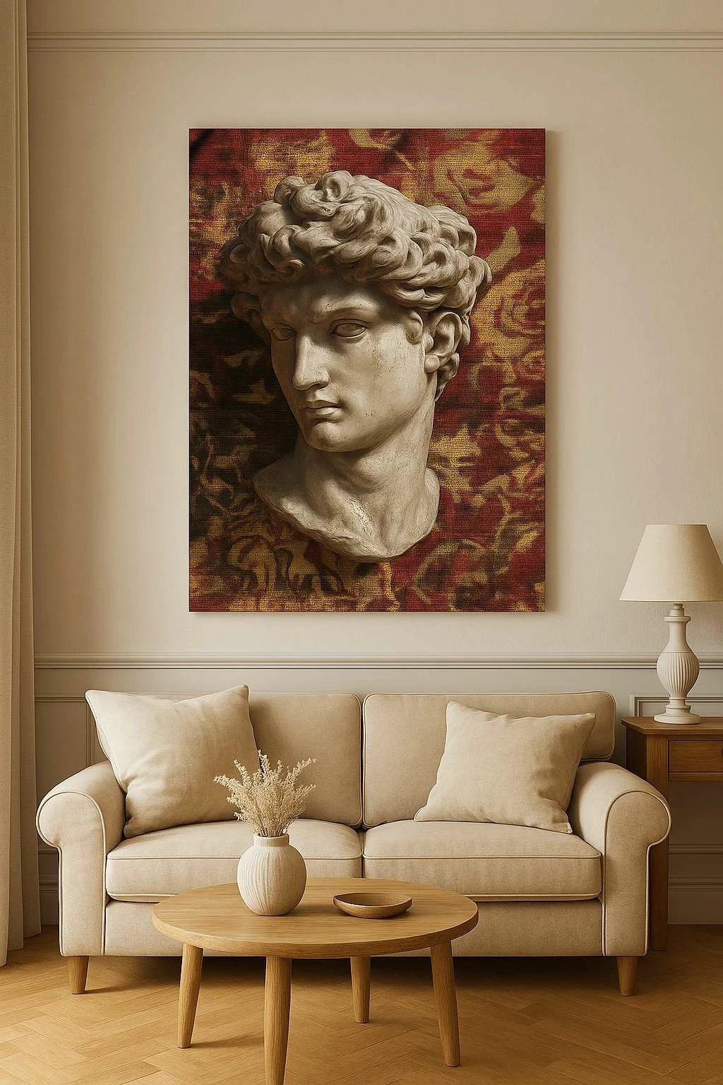 Pikturë dekorative në kanavacë, shumëngjyrëshe, Wallity, HM_Cnvs26-35, 70x100cm