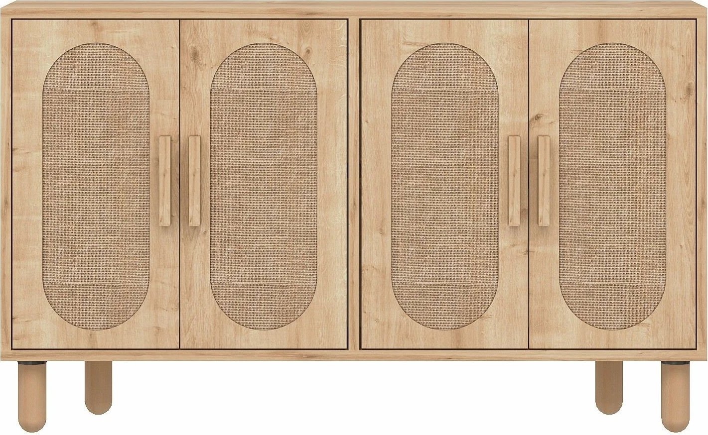 Konsol Skye Decor, ngjyrë lisi Sapphire, Vera