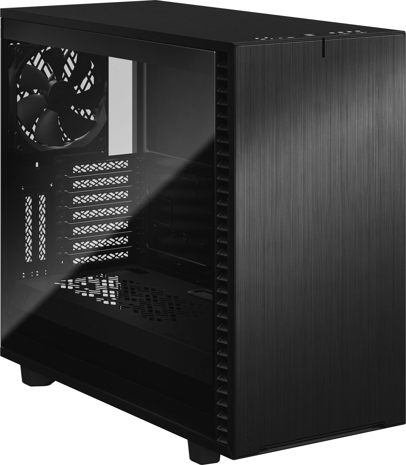 Kasë Fractal Design Define 7, Midi Tower, ATX, EATX, micro ATX, Micro-ITX, e zezë Kasë Fractal Design Define 7, Midi Tower, ATX, EATX, micro ATX, Micro-ITX, e zezë