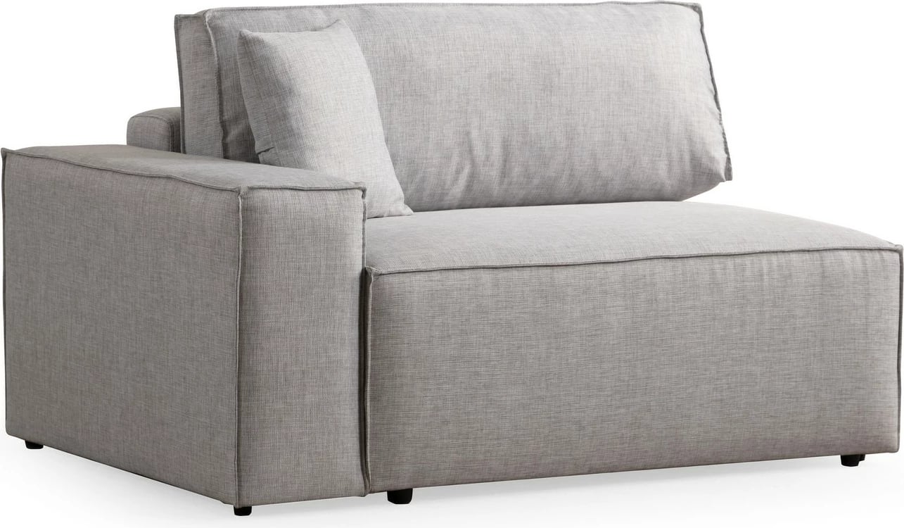 Kënd-sofë krevate Atelier del Sofa, Pırlo kënd i djathtë, gri e çelët Kënd-sofë krevate Atelier del Sofa, Pırlo kënd i djathtë, gri e çelët