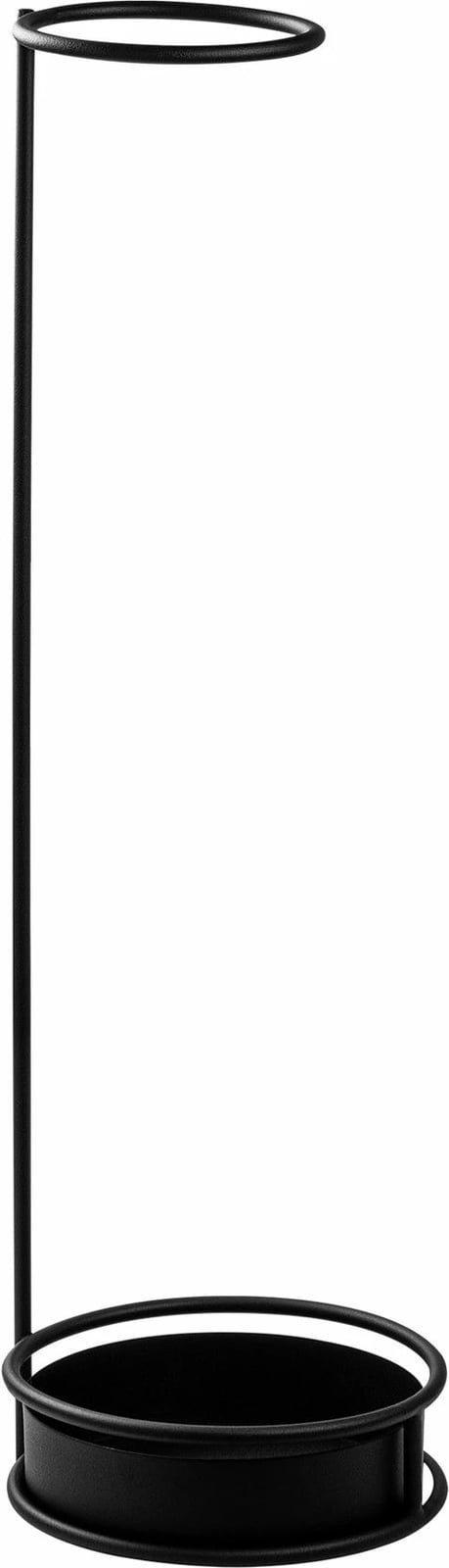 Stendë për ombrella, metalike, e zezë, Evila Originals, 22x22x75cm