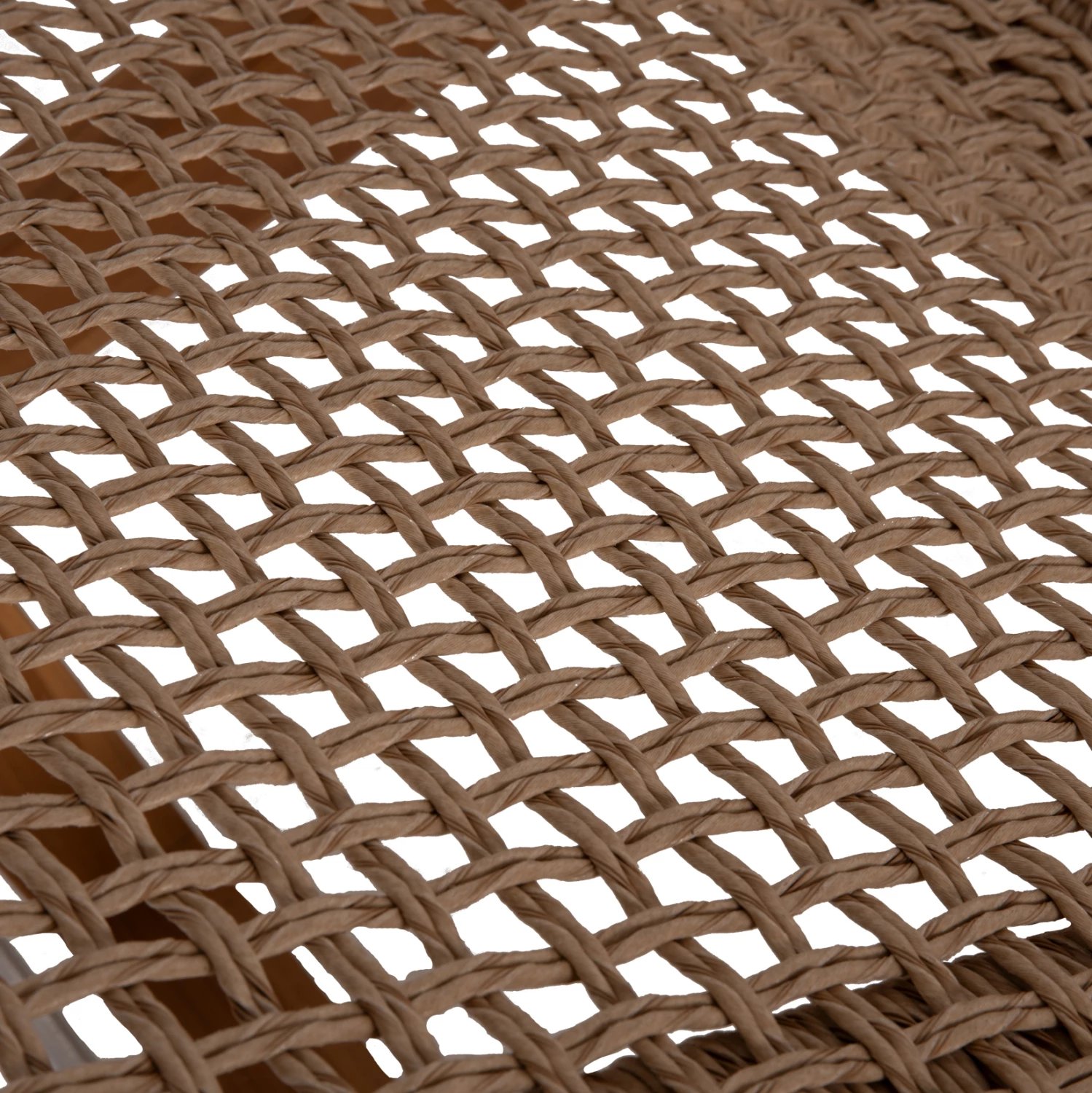 Shezlong profesional PATRON, dru tik, litar VIRO, 191x65x86H cm.