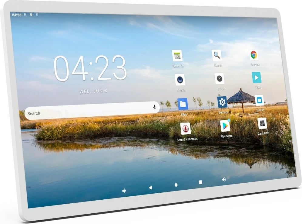 Tablet ALLNET 24 Zoll Android 12 RK3588, ngjyrë bardhë