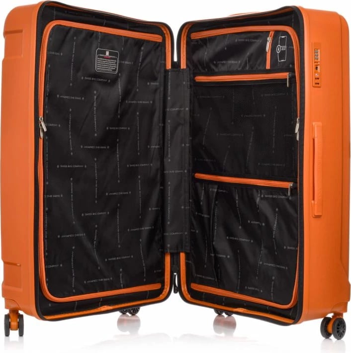 Valixhe e madhe Swissbags, portokalli