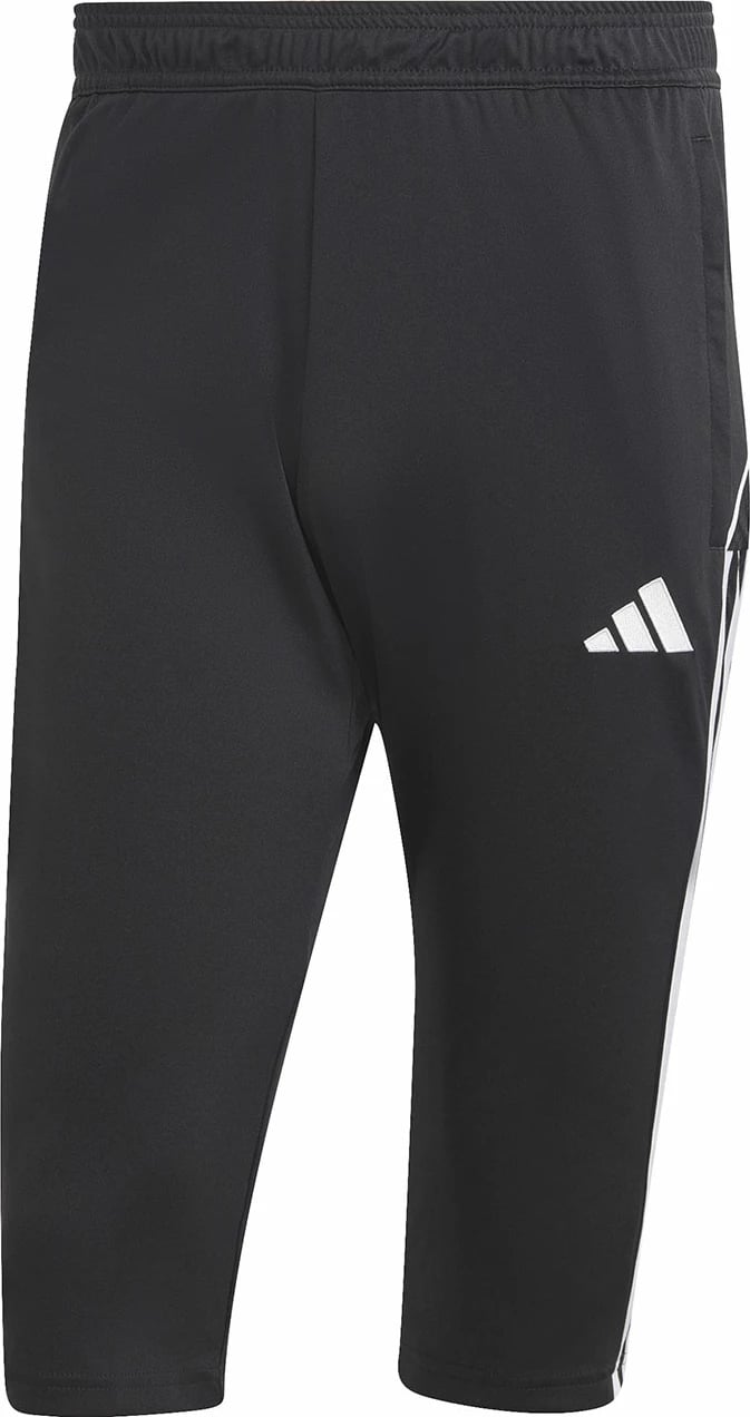 Pantallona sportive 3/4 për meshkuj adidas, të zeza