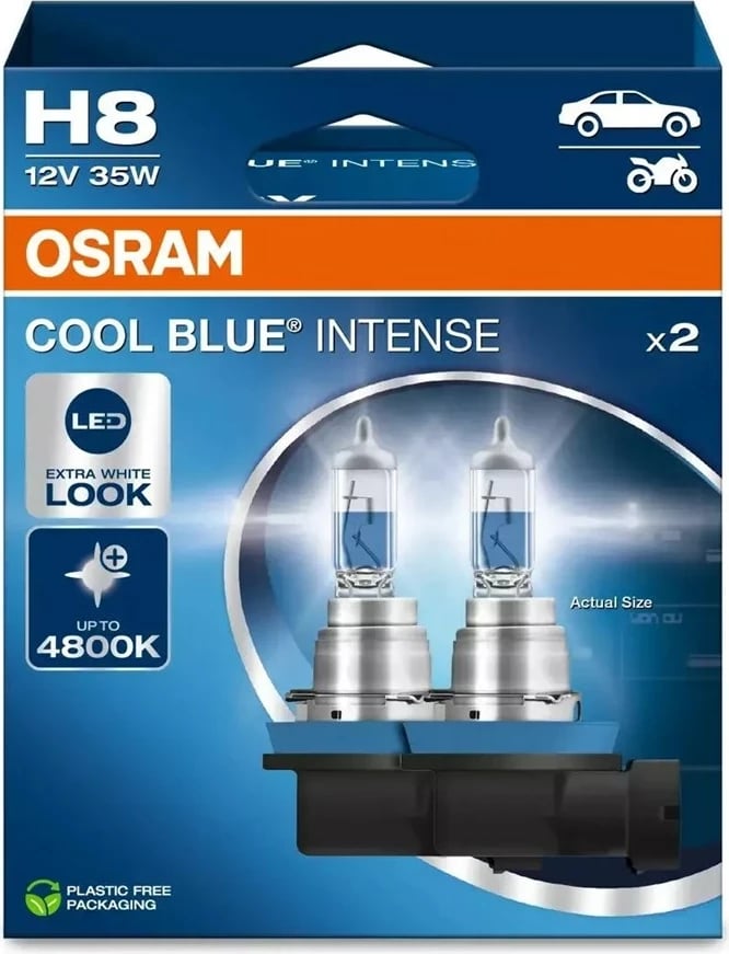 Llambë makine OSRAM H8 Cool Blue Intense NextGen, 12V 35W, set prej 2 copë