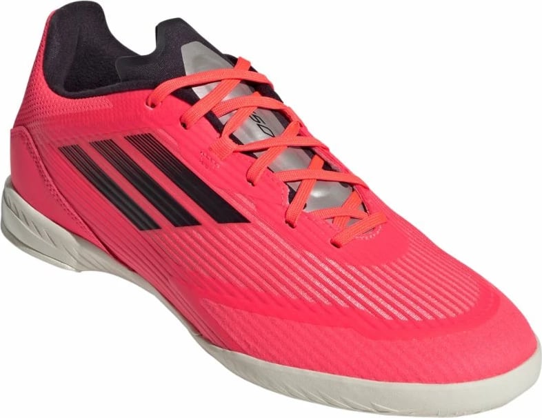 Çizme futbolli për meshkuj adidas, të kuqe dhe portokalli