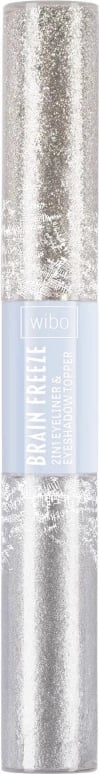 Eyeliner dhe Eyeshadow Topper për femra Wibo Brain Freeze 2in1 argjendtë 4.8g