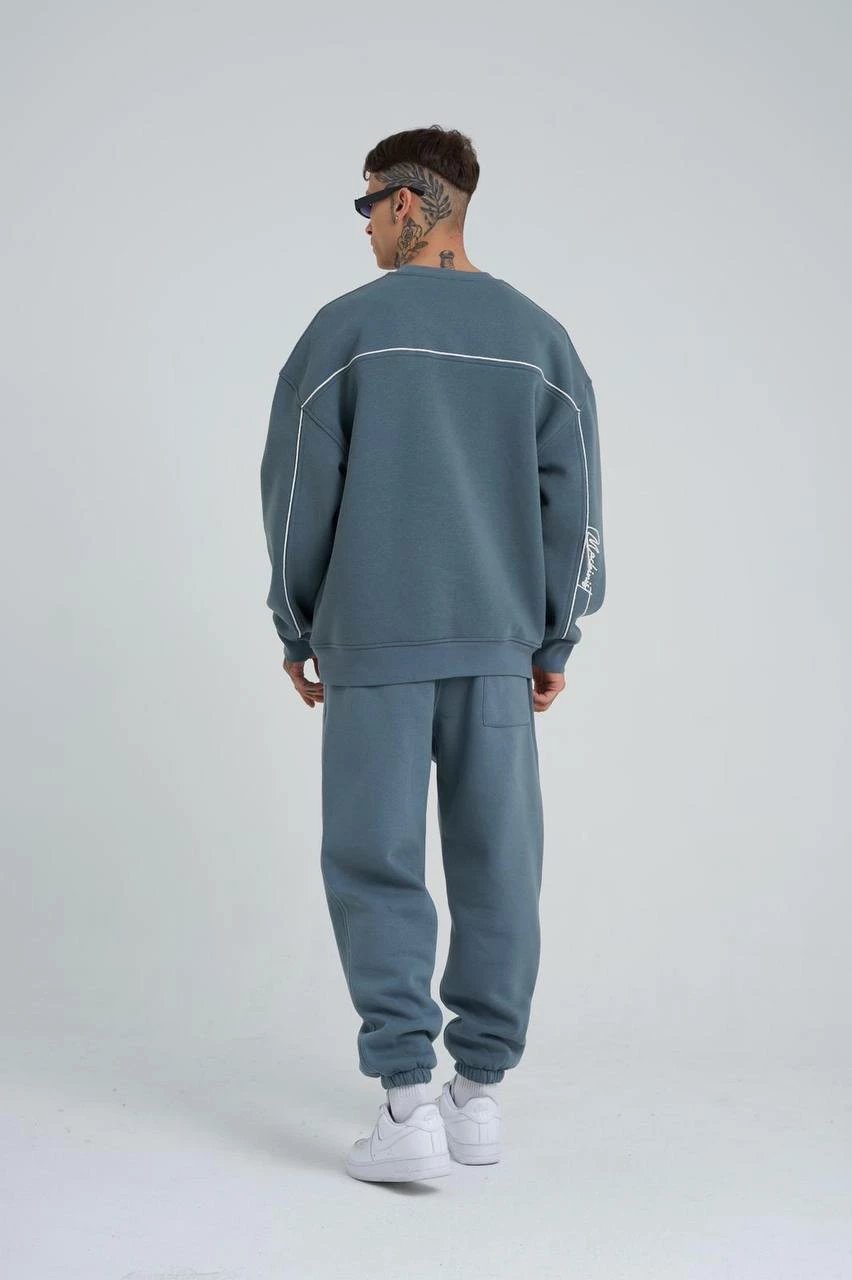 Trenerka unisex Machinist, të kaltërta