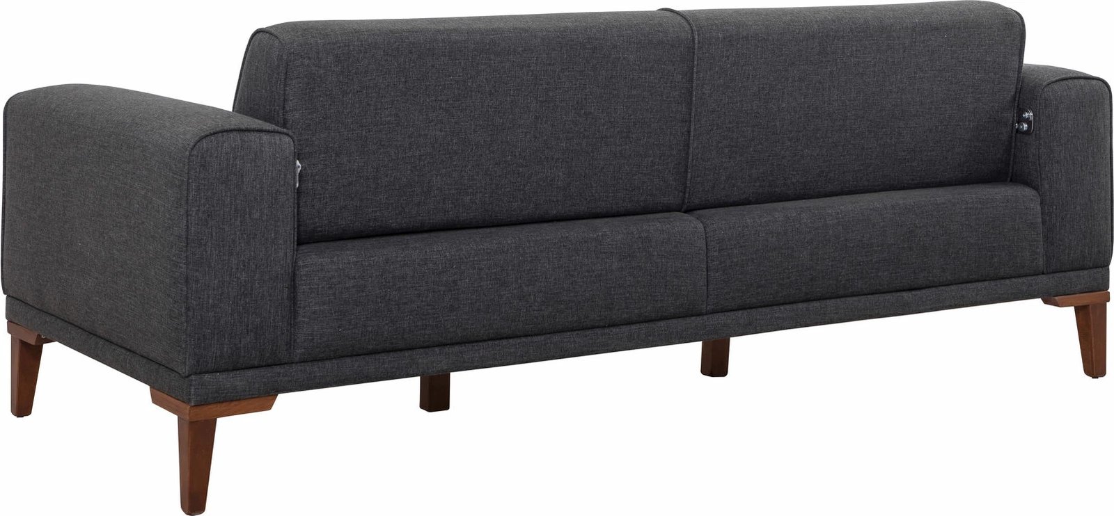 Set divani-krevat me karrige, ngjyrë antracit, LİONES-TKM1-1053
