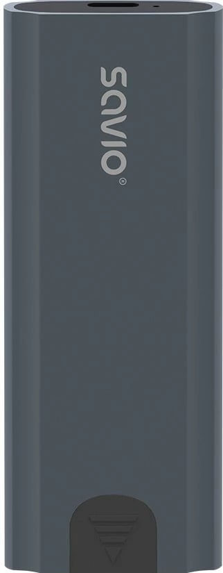 Kasë e jashtme për SSD M.2 NVMe Savio AK-67, USB-C 3.1, Gri