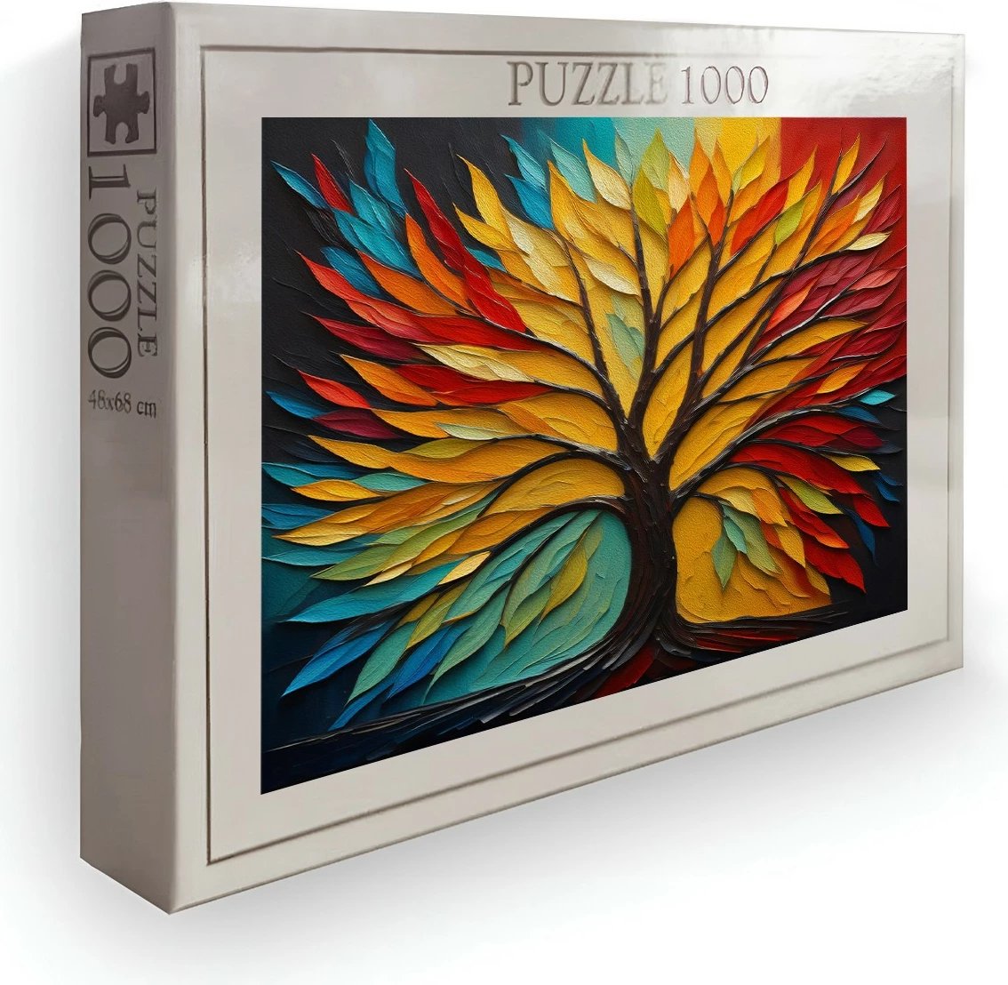 Puzzle 1000 copë, shumëngjyrësh, Evila Originals, PZL_0104_1000