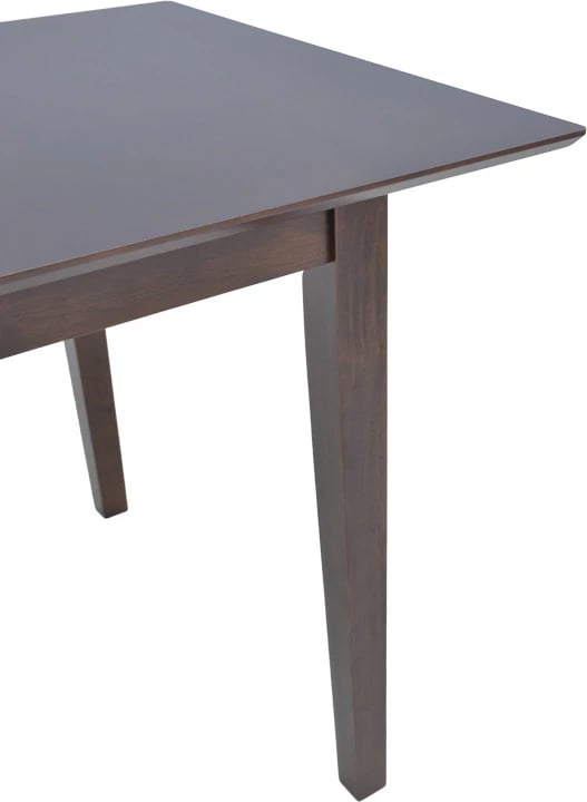 Tavolinë ngrënieje e zgjatshme Mabor, ngjyrë arre, 120-150x80x73.8cm