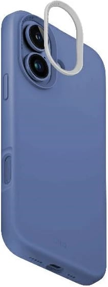 Mbështjellës UNIQ Lino Hue MagClick për iPhone 16, Blu