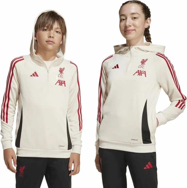 Duks për fëmijë adidas Liverpool FC, i bardhë-kuq