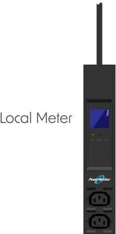 Shirit energjie rack PowerWalker PHL03, 16x C13, 10A, matës lokal, 3m, i zi