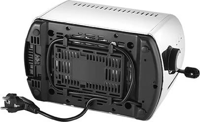 Toaster UNOLD 2er Retro, 2 feta, 7 nivele, inoks