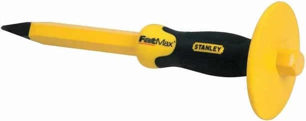 Daltë betoni Stanley FATMAX, 300 mm, dorezë çeliku me gomë, e verdhë/zezë