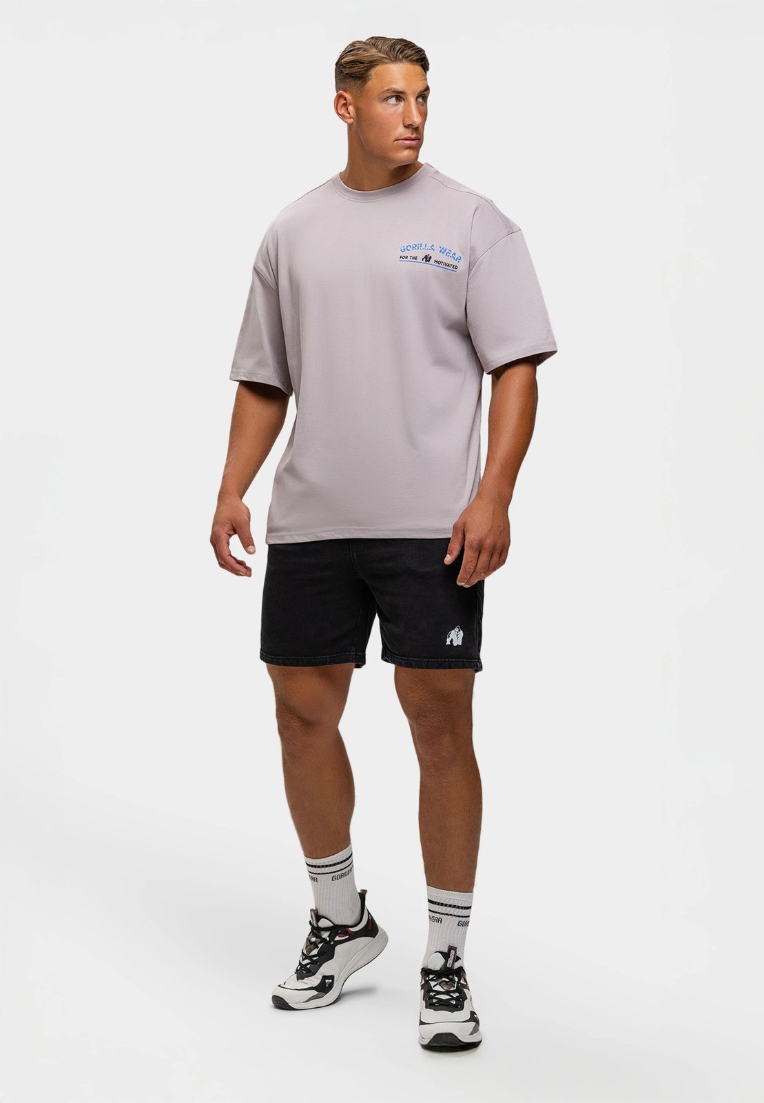 Maicë Oversize Macon – Gri e Hapur