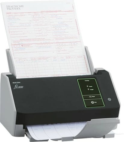 Skaner Ricoh fi-8040, 210 x 297 mm, 600 x 600 DPI, 24 bit, 8 bit, 40 ppm, 80 ipm Skaner Ricoh fi-8040, 210 x 297 mm, 600 x 600 DPI, 24 bit, 8 bit, 40 ppm, 80 ipm