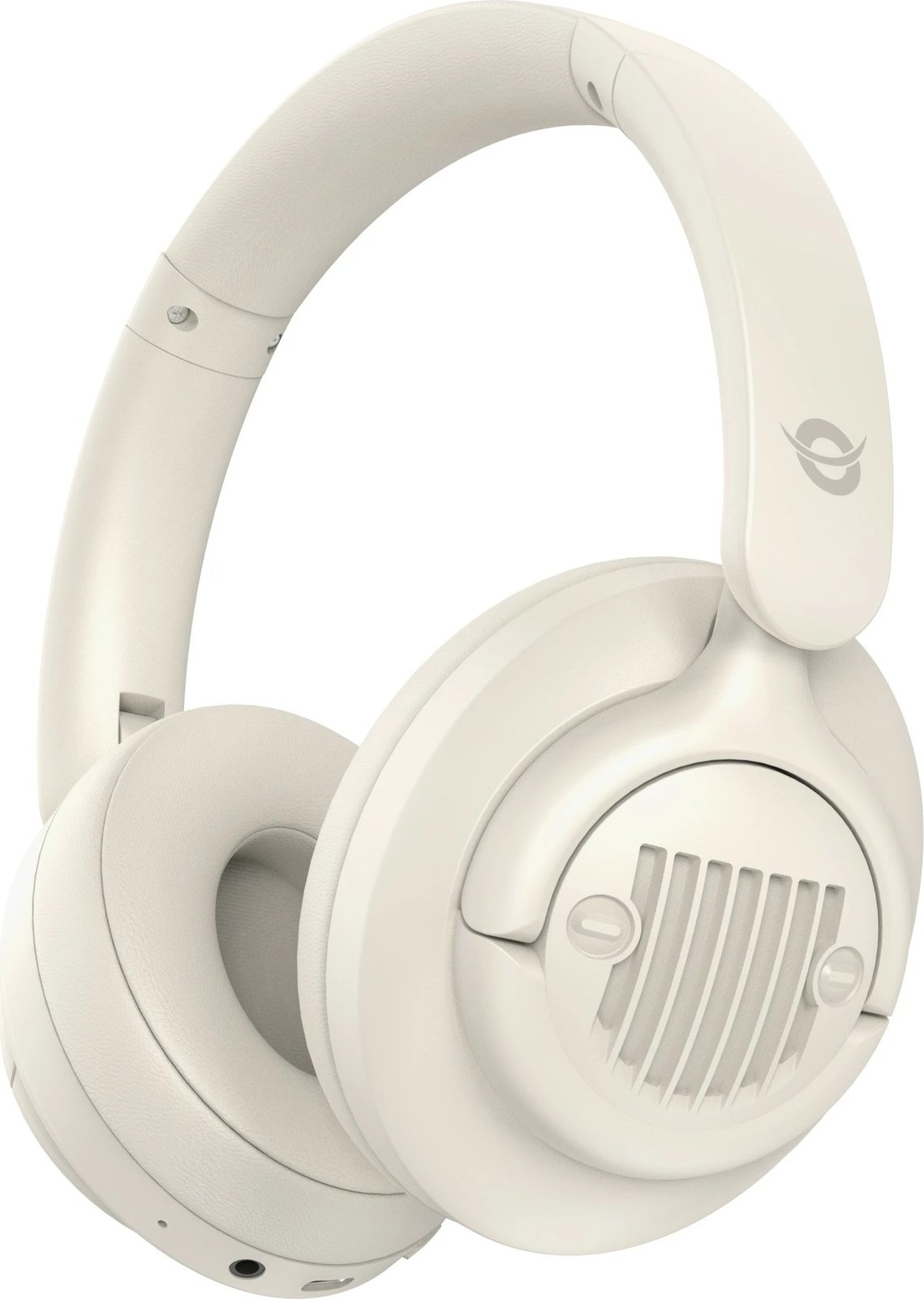 Kufje wireless Conceptronic, BT 5.4, stereo, 30 orë, anulim zhurme, e bardhë